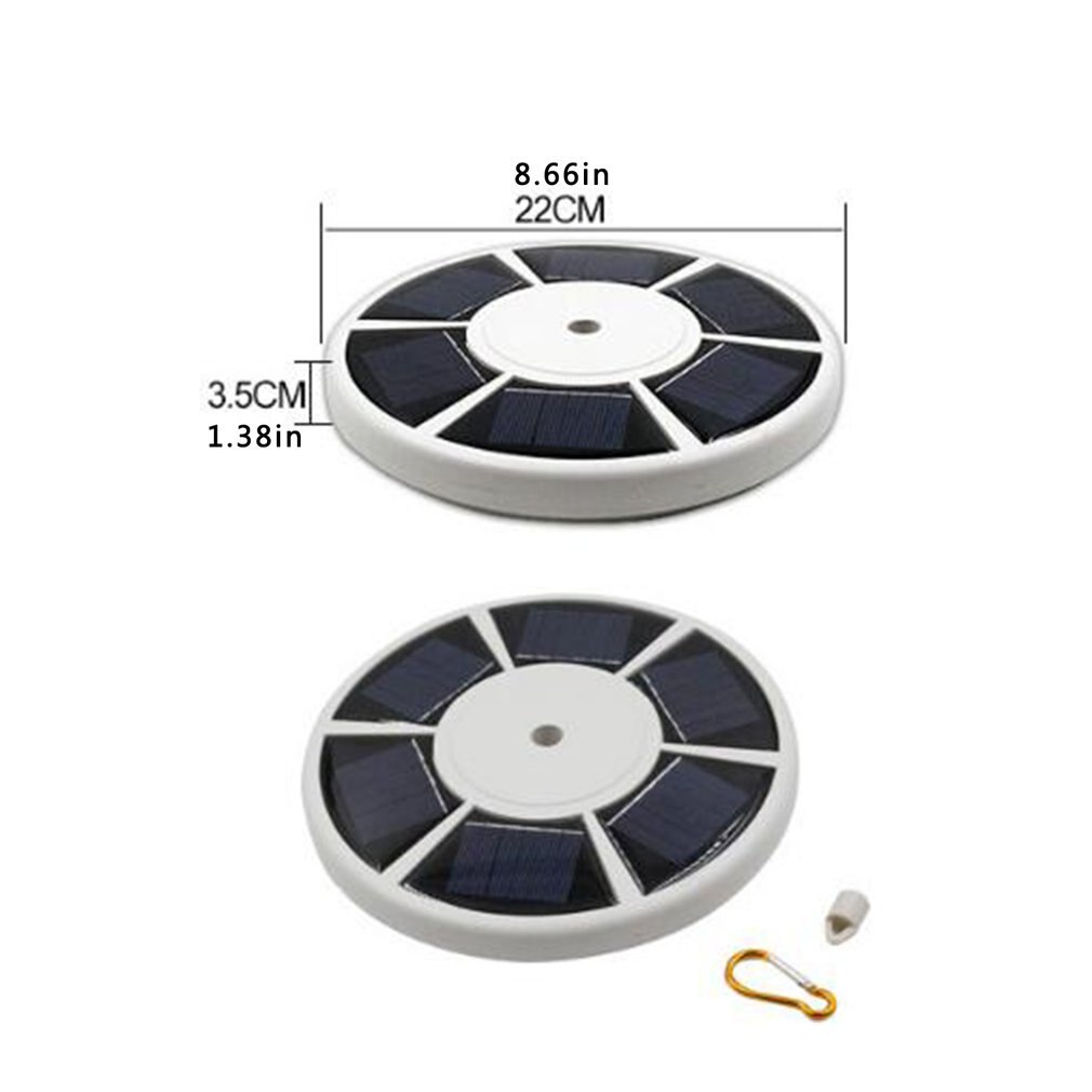 111-LEDs Solar Powered Energy Flag Pole Lamp Waterproof Outdoor Garden Light Solar LED Light For Roadside Courtyard Camping