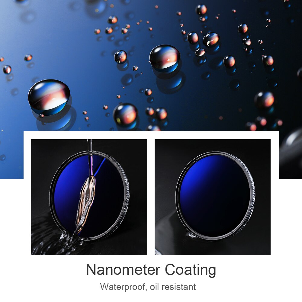 K&F Concept Filter 2 in 1 ND32 CPL filter Circular Polarizing Filter ND HD Filter 49mm 52mm 55mm 58mm 62mm 67mm 72mm 77mm 82mm