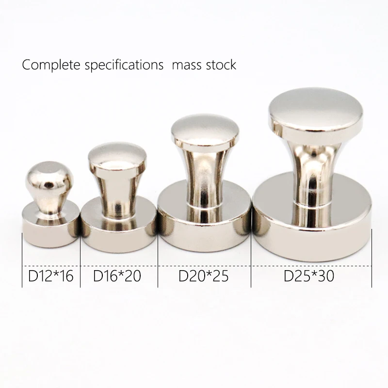 Magnetische push-pins Neodymium magneet Sucker punaises Metalen punaise Koelkast Wit bord Sterk kantoor Krachtige magneet