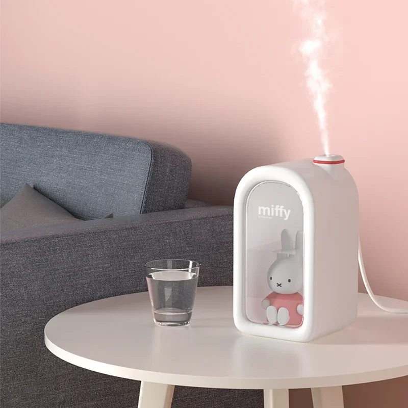 Miffy X MIPOW 380ML Cool Mist Humidifier Cute with Night Light USB Portable Air Humidifier Bedroom Home