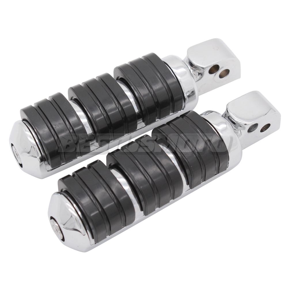 Voor &amp; Achter Voetsteunen Voor Yamaha Dragstar V- Star XVS650 XVS950 DS650 DS950 DS1100 XVS1100 Virago 750 1100 stryker V-Max Bolt: E Rear