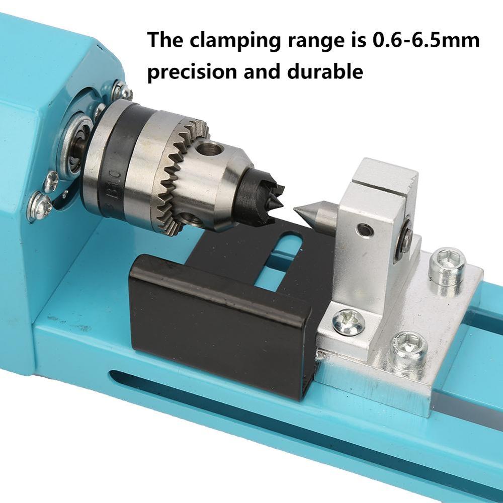 Miniature Electric Punching Grinding Machine DIY Wood Lathe Machine Woodworking Punching Machine 220V