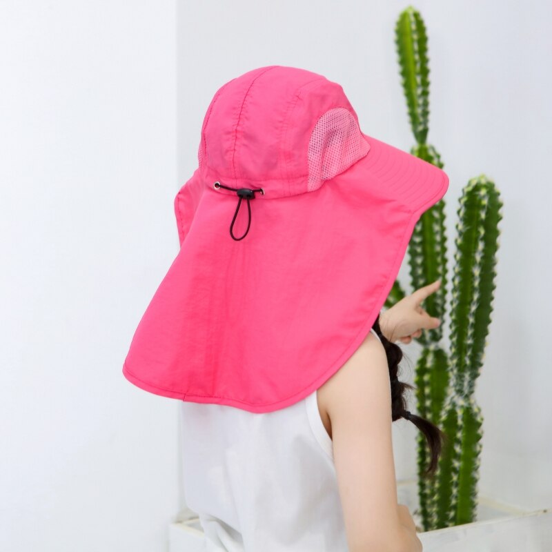 Upf 50 + Brede Rand Zonnehoed Verstelbare Zomer Kids Ca Reizen Strand Badmuts Kinderen Accessoires Kinderen Hoeden Unisex