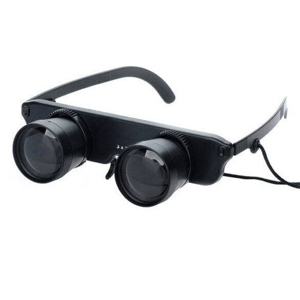 3x28 Magnifier Glasses Style Outdoor Fishing Camping Optics Binoculars Telescope Outdoor Activities Fishing Accessories: Default Title