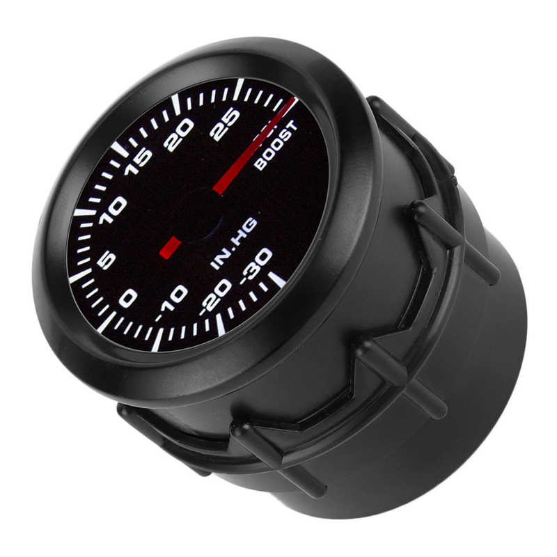 vacuum meter digital digital vacuum meter 2in 12V Boost Meter -30-30PSI Measuring Range Pressure Gauge White Light