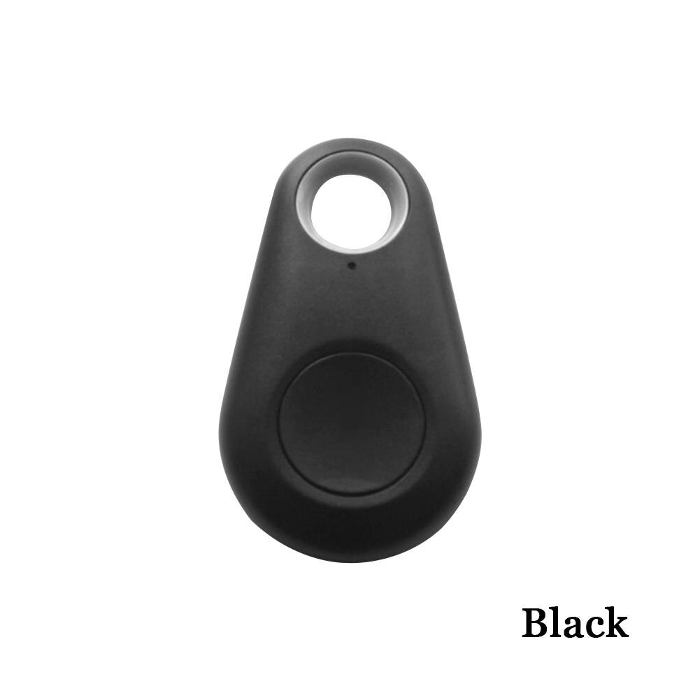 Husdjur smart bluetooth tracker hund gps kamera lokalisering larm fjärr selfie slutare utlösare automatisk trådlös spårare för husdjur: Svart