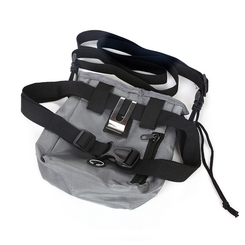 Portable Dog Treat Bag Outdoor Dog Treat Pouch for Training Feeding Bag Large Capacity Pet Trainer Waist Bag Dog Supplies