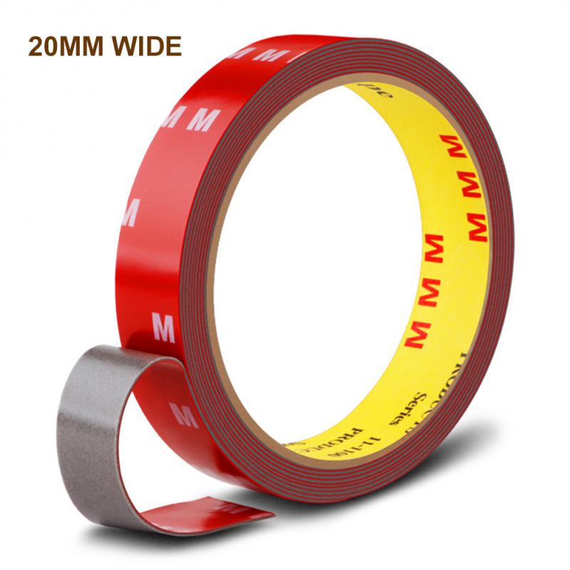 3M Strong Permanent Double Sided Tape Acrylic Foam For Mounting Fixing Pad Car Special Doublesided Tape Waterproof High Temperat: Gold
