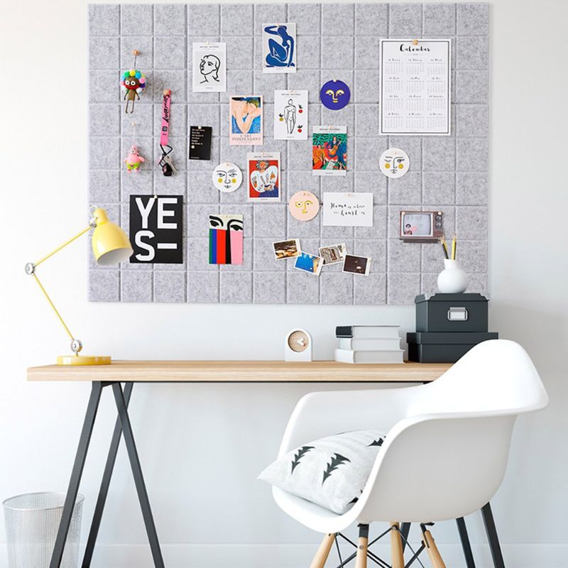 Nordic Stijl Vilt Achtergrond Brief Board Fotowand Huishoudelijke Bericht Display Decoratie Craft