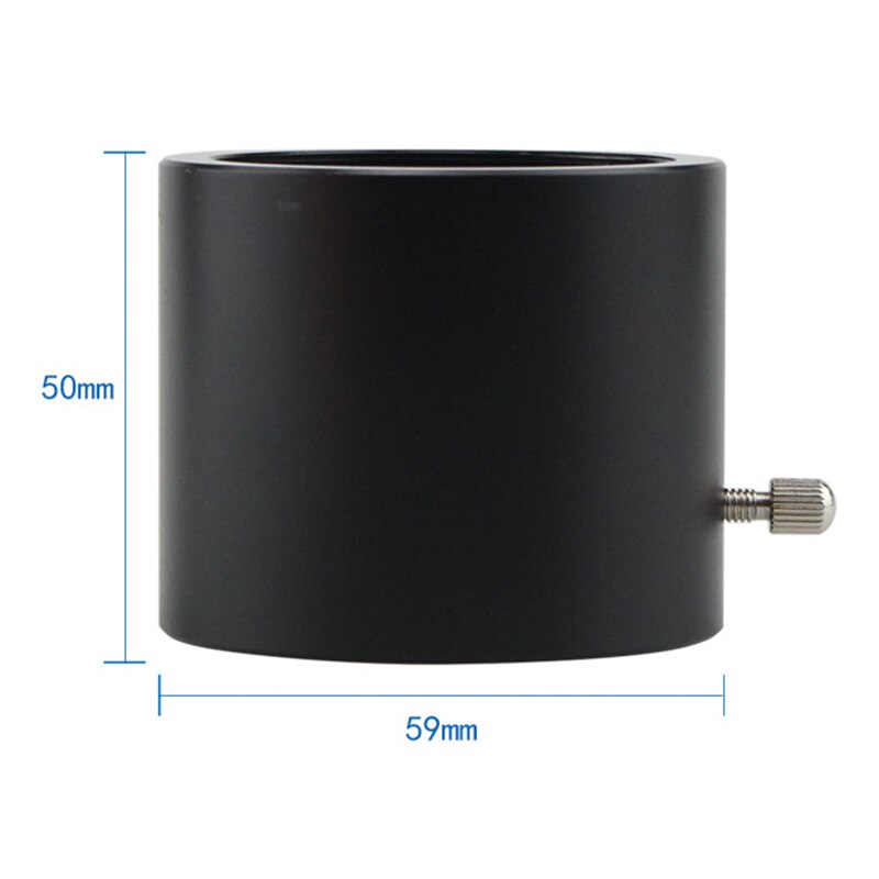 Agnicy Astronomical Telescope Accessories 2 Inches 50.8mm Interface to M48X0.75mm Thread Adapter