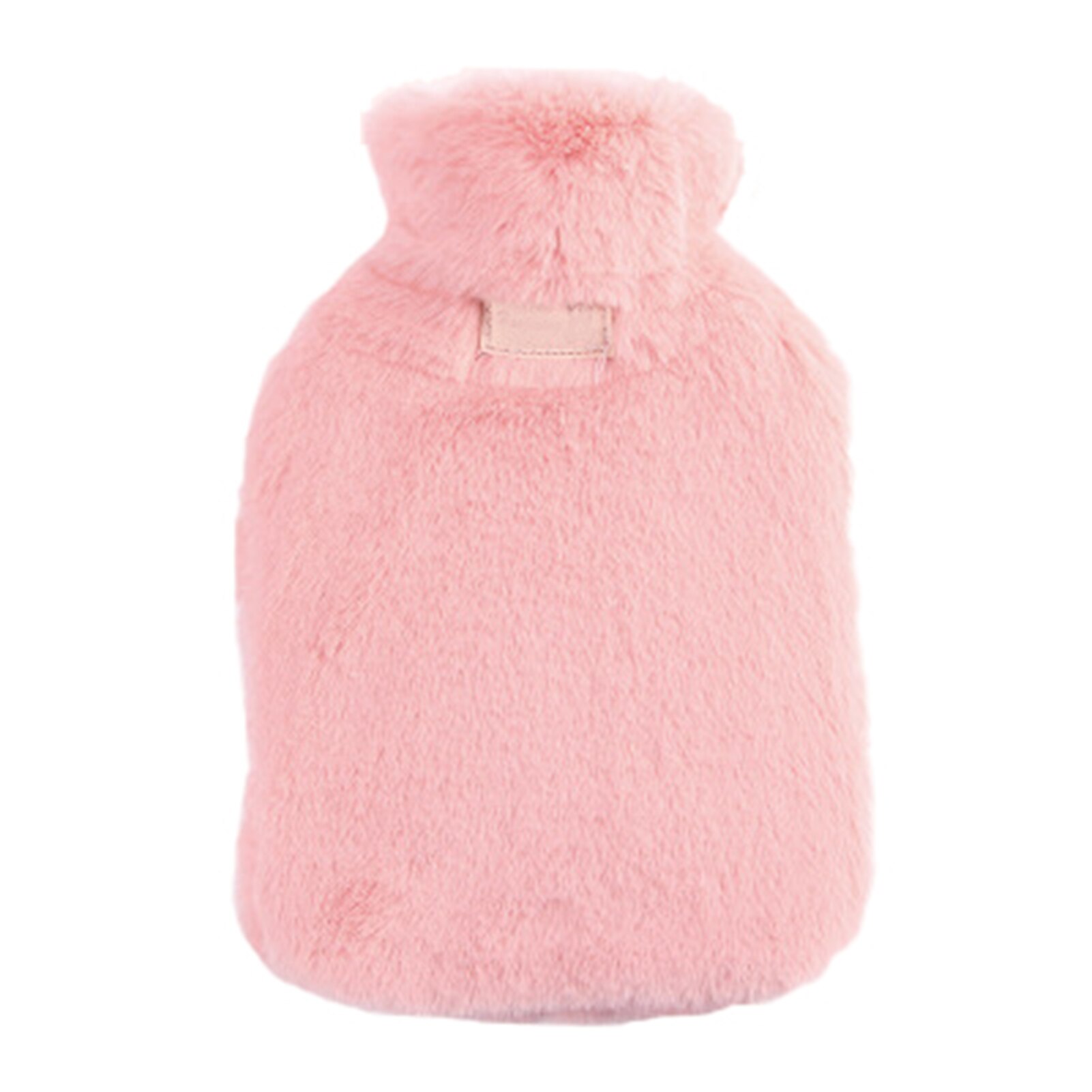 Borsa per scaldamani per bottiglia di acqua calda per bambini caldi in tinta unita da 800ml