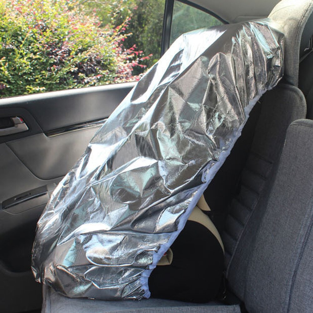 80x70cm Auto Sitz Baby Sitz Sonne Schatten Schutz Für freundlicher freundlicher Aluminium Film Sonnenschirm UV Schutz Staub isolierung Abdeckung