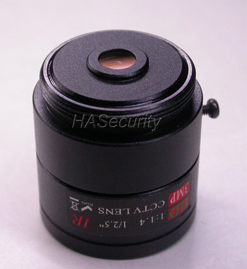 4mm CS mount 3.0MP 1/2.5" F1.4 LENs for CCTV camera