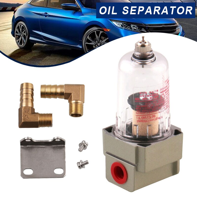 Spot Auto Motor Olie Separator Catch Reservoir Tank Kan Filteren Onzuiverheden Verbijsterd Accessoires M8617