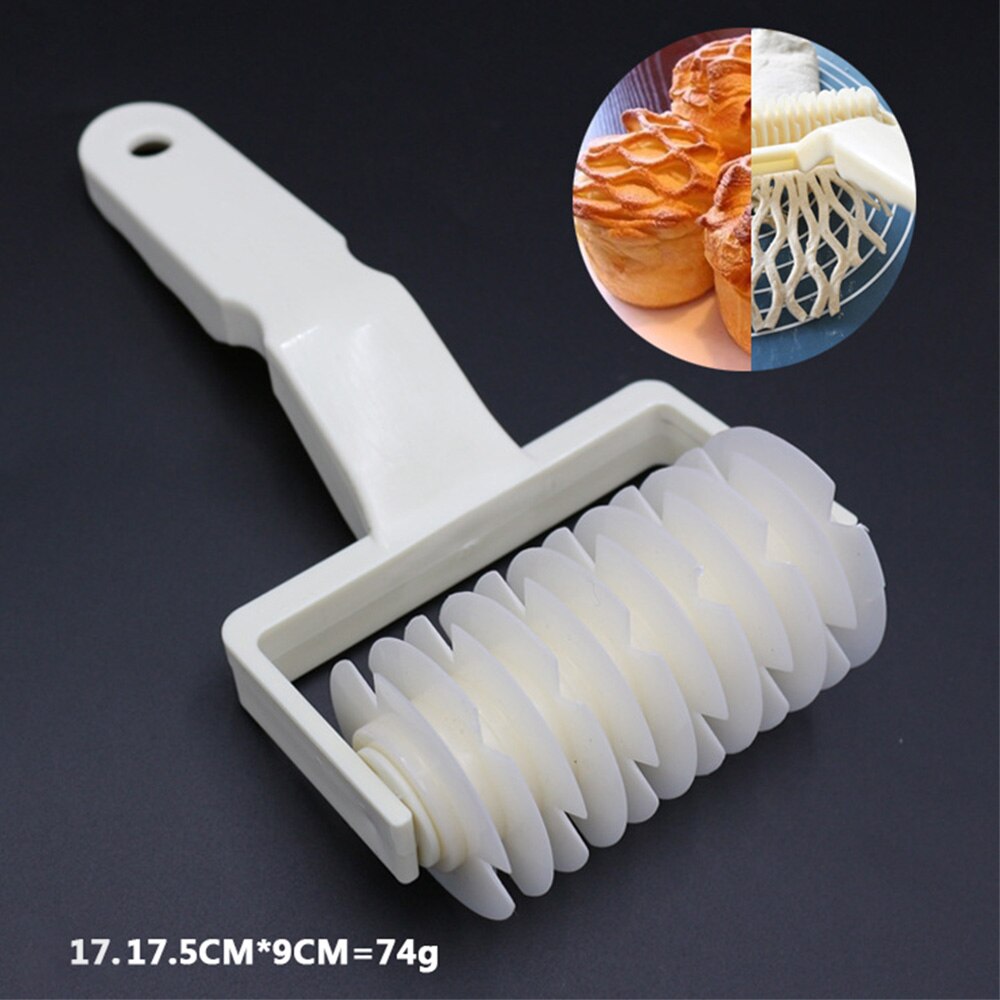 Gebak Rooster Roller Cutter Plastic Pull Netto Pizza Mes Wiel Pasta Rooster Roller Cutter Deeg Biscuit Pie Keuken Bakken