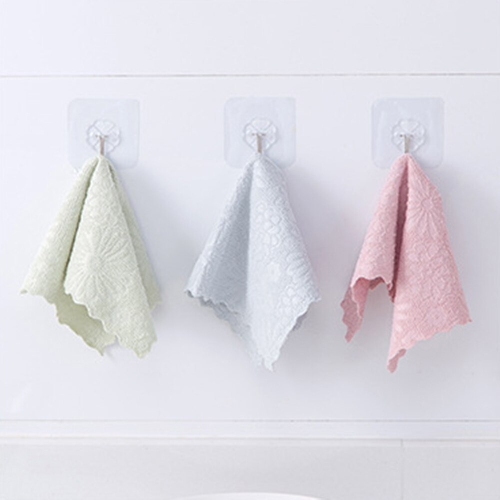 Bloemen superabsorberende schoonmaakdoek, poetsdoek, vaatdoek, keukengootsteen, microvezel schoonmaakdoeken