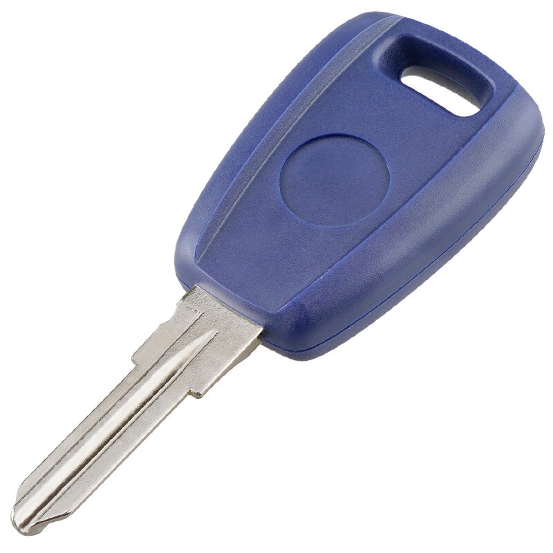 Étui bleu Durable pour clé de voiture, 1 pièce, 1 bouton, coque de remplacement pour télécommande avec lame GT15R, adapté à Fiat Punto Doblo Bravo