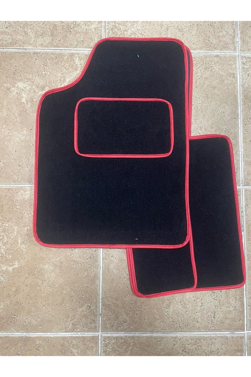 Peugeot 405 Carpet Mat Pad 5 Piece Black Color