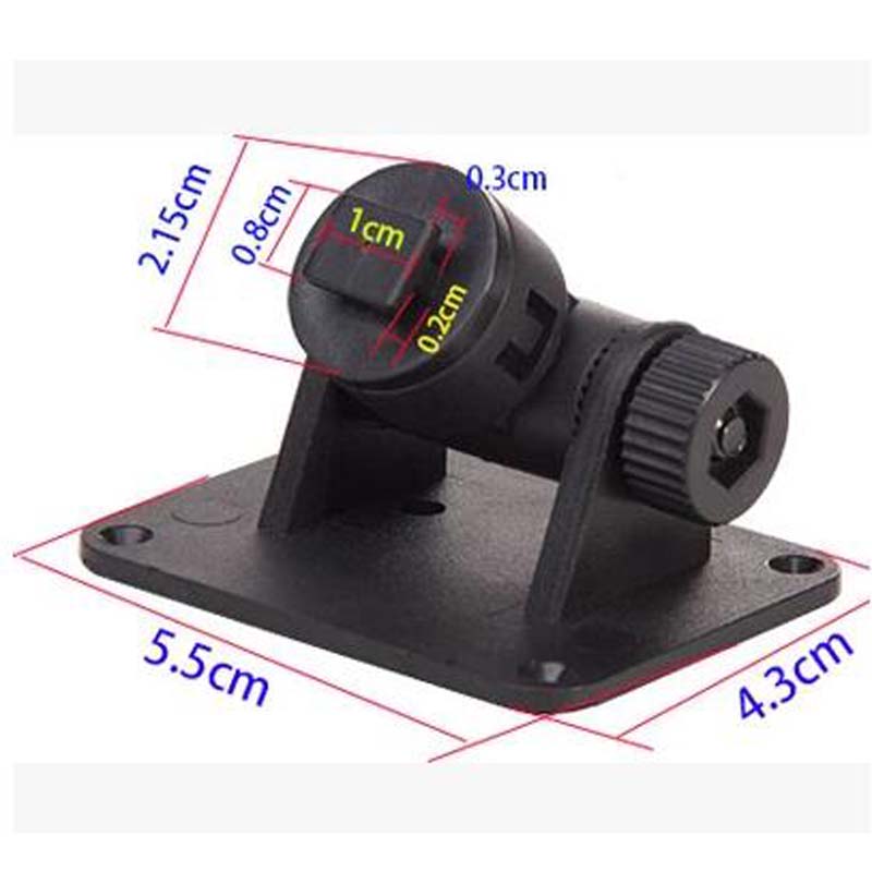 8x10mm T-poort Auto DVR Sticky Mount voor DV MX3 MX6 EX4 360 Graden Roterende Hoofd mini GPS Houder Mobiele Telefoon Sticker Beugel