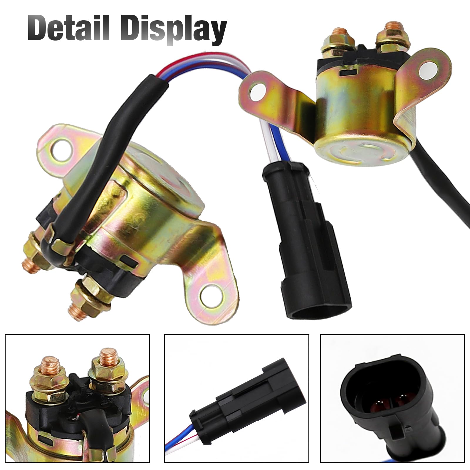 Starter and Relay ‎4013015 4014290 4014909 19486 19494 Replacement for Polaris Sportsman 570 450 14-20 ACE 570 500 14-19 RZR 570