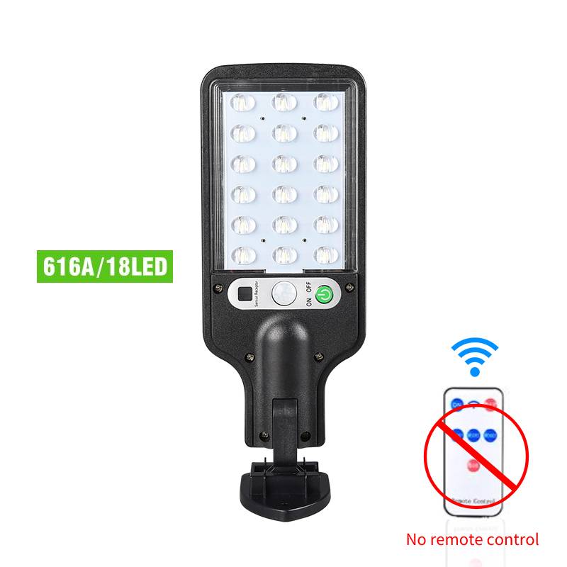 Outdoor Zonne-straat Licht Waterdicht Solar Lamp Cob/Led Menselijk Inductie Motion Sensor Beveiliging Verlichting Voor Tuin Straat Lamp: 616A