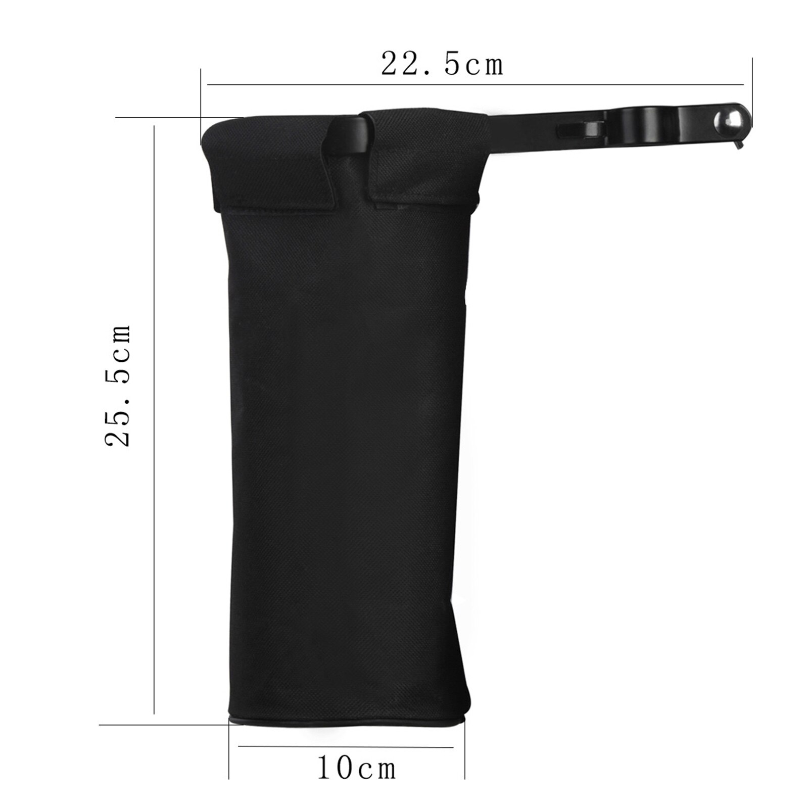 Cylindrical Drum Stick Holder 600D Fabric Clamp On for Drum Set with Clamp Mount