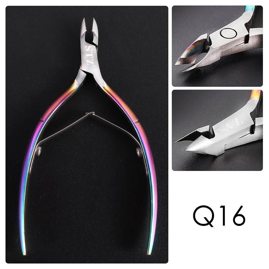 Coupe-ongles en forme de bec d&#39;aigle, pour pédicure, pince à ongles incarnés, Paronychia, ciseaux, outils de manucure, PPQ1-23: Q16