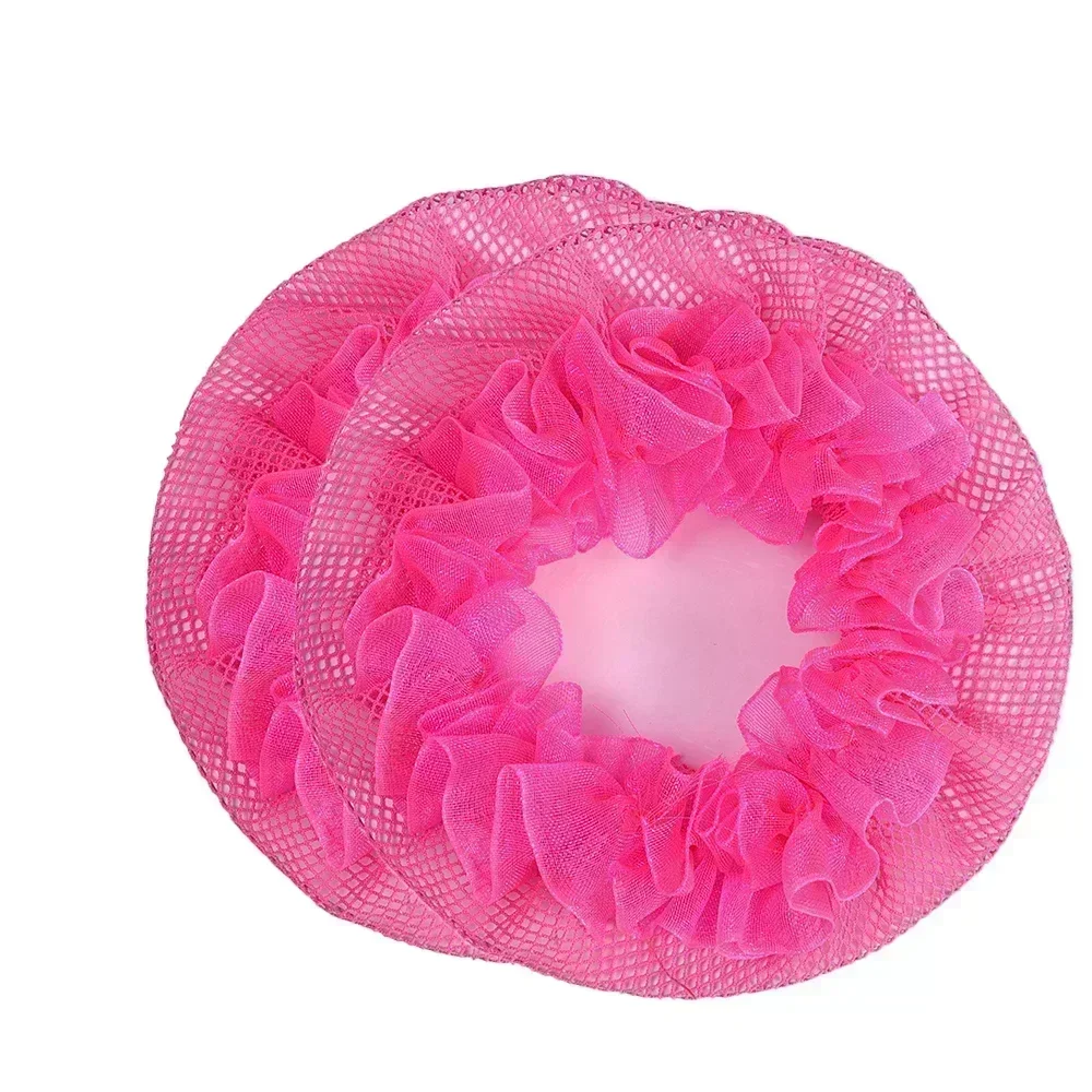 Vrouwen Ballet Elastisch Haarnet Verstelbare Weave Verstelbare Trekkoord Stijl Hoofdbanden Mode Hoofddeksels Accessoires: Blauw