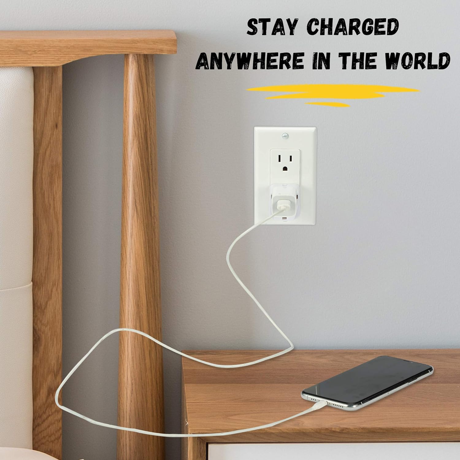 European Plug Adapter, 2 pc, Travel Adapter, US to EU Adapter, Electrical Adapters, Converter Plug