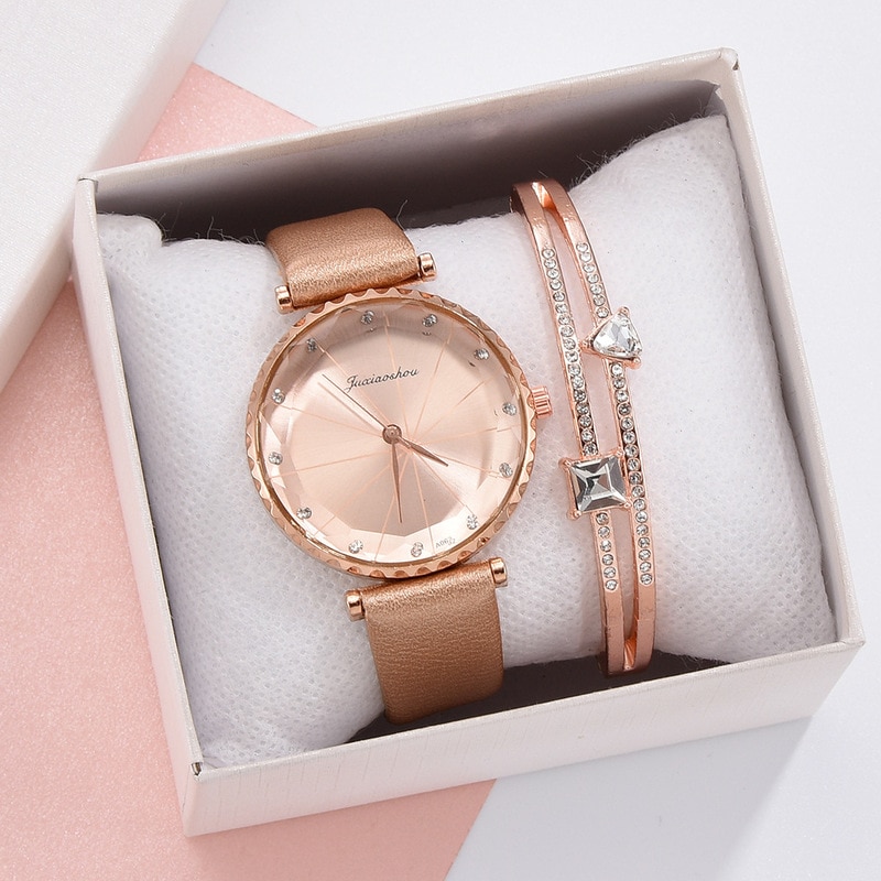 Luxury Women's Watches Leather Strap Ladies Women Watch Casual Leather Quartz Wristwatch Girl clock relogio feminino