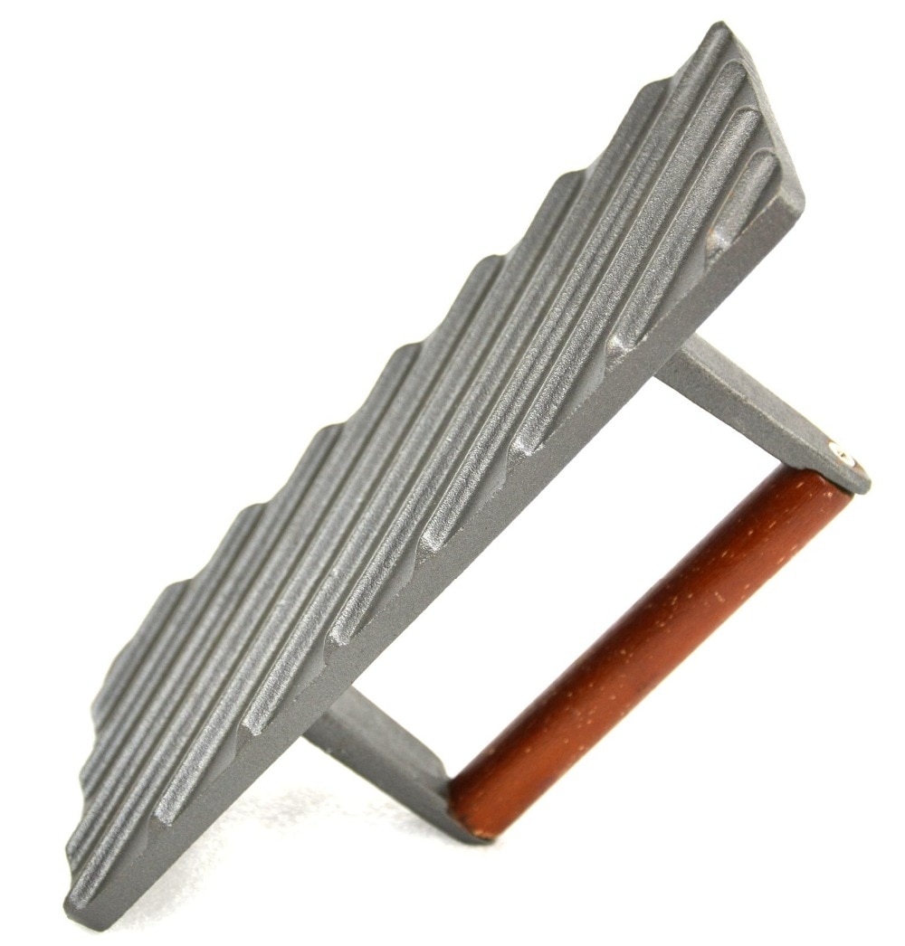 Cast Iron 8-3/4-Inch by 4-1/2-Inch Rectangular Grill Press