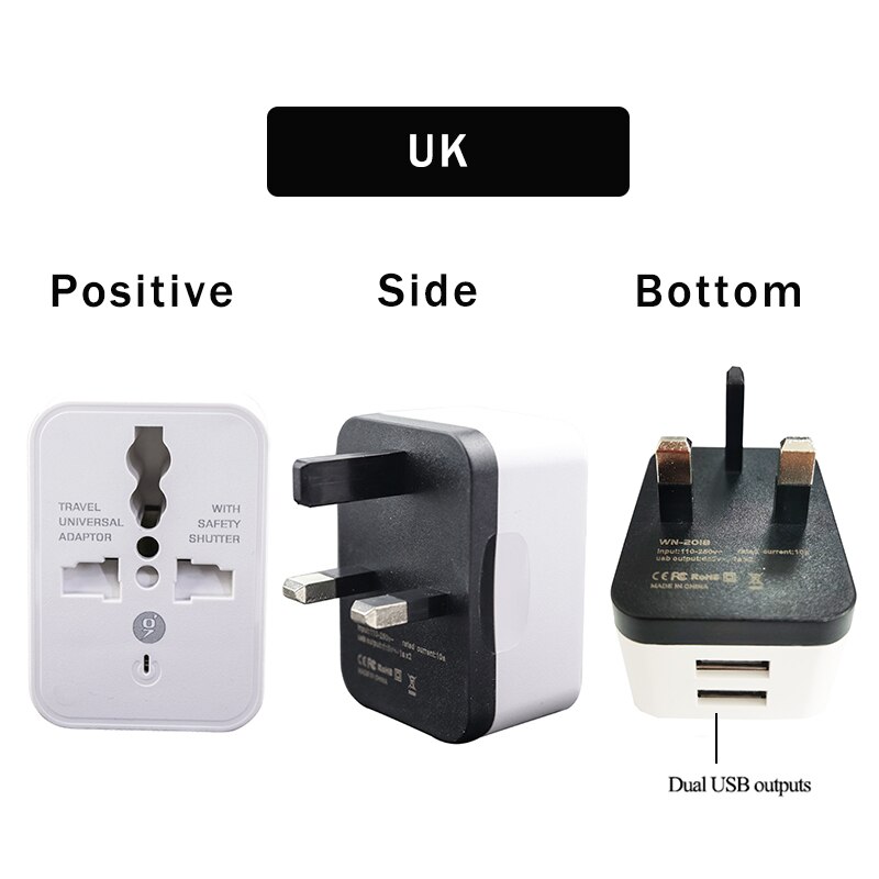 Tenwin elektrisk automatisk blyantspidser batteridrevet/stikbar/usb multifunktionel blyantspidser til skitseblyanter 8009: Uk
