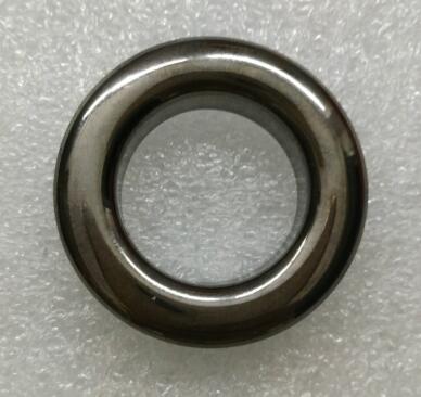 50sets/lot No Sew metal brass eyelets with washer 21mm*35mm Big round metal grommets 3color 2017062202: Gun Black