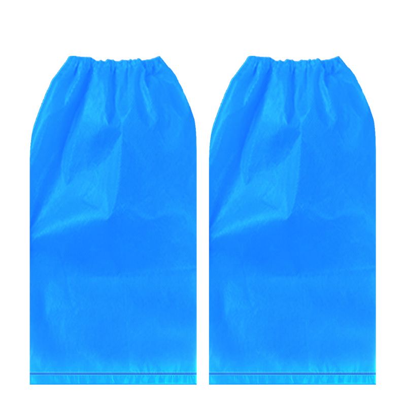 Wegwerp Overschoenen Waterdichte Lange Overschoenen Beschermende Blauwe Plastic Regen Laarzen Overshoe Voor Vrouwen Mannen