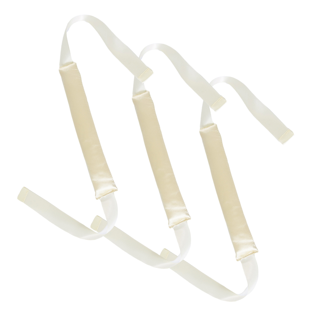 Bigoudi sans chaleur, rouleaux paresseux, tiges de curling sans chaleur, bande de sauna, bigoudis doux, boucles de sommeil de nuit, outils de coiffure, 3X: Rose