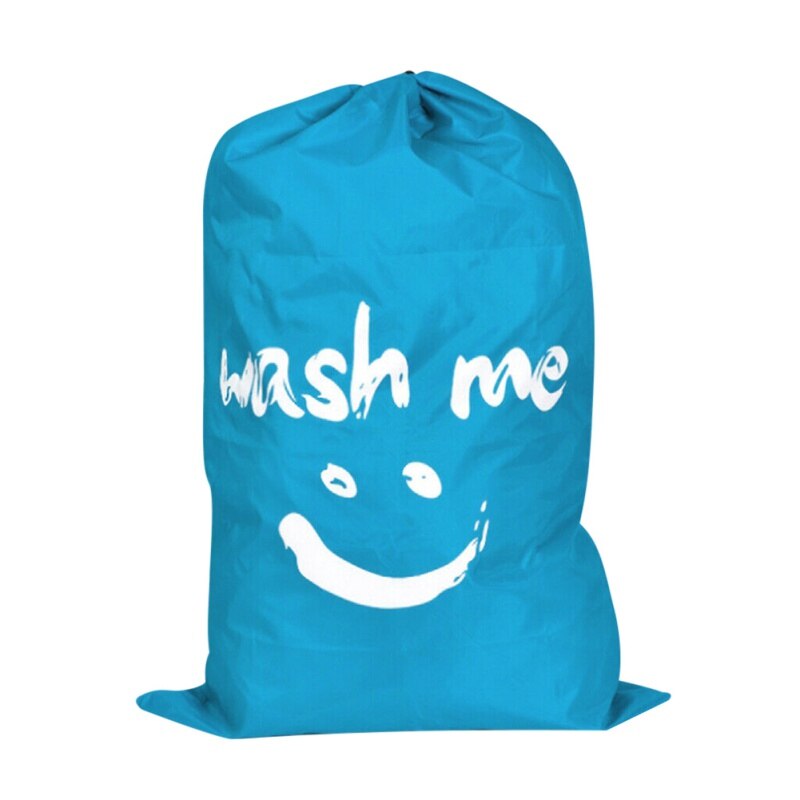 Sacchetti portabiancheria portatili per il lavaggio del bagno panno di Oxford cartone animato stampato organizzatore di stoccaggio sacchetti di lavaggio con coulisse