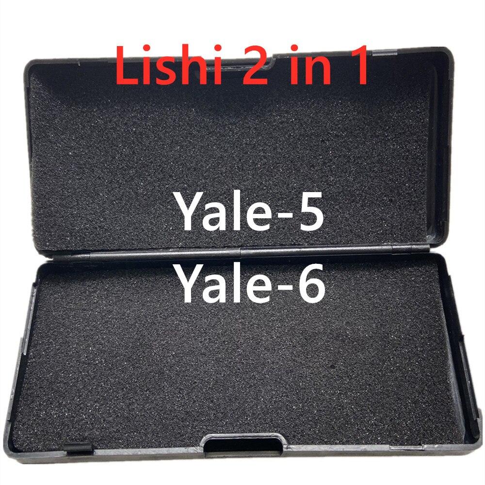 Lishi Tools 2 in 1 Yale-5 Yale-6 244 Lishi 2-in-1 Decoder Tool Hand Tools For Yale 244