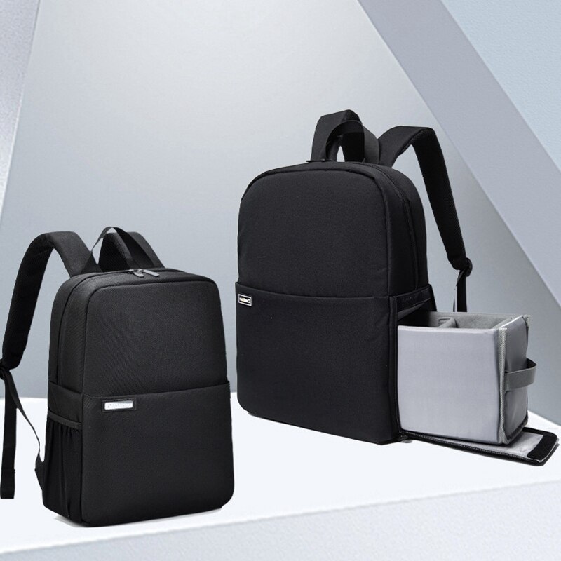 Caden Camera Backpack Outdoor Waterproof Large-Capacity Camera Three-Lens For Photographers Bag