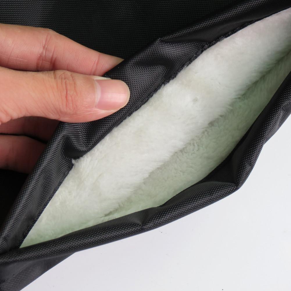 1 Paar Winter Thermische Motorfiets Stuur Handschoenen Winddicht Waterdicht Warm Motorbike Handle Bar Hand Cover Moffen