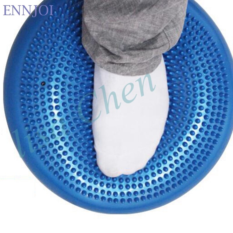 34CM Yoga Balls Pad Wheel Stability Balance Ball Massage Cushion for Fitness Pilates Pad Gym Exercise Balance Ball