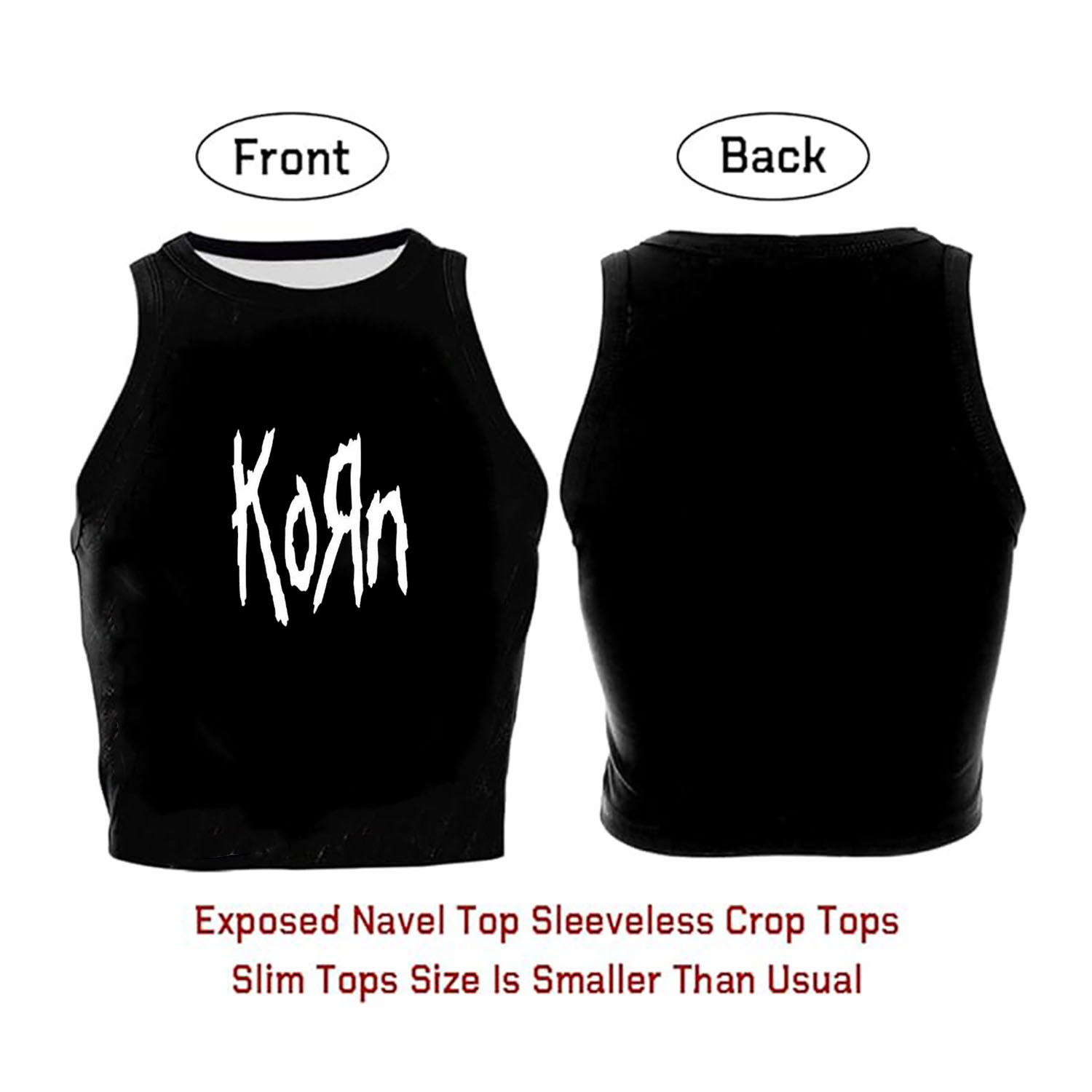 Korn punk rock tryck kläder beskurna toppar kvinnor estetisk svart streetwear kort linne grafisk gotisk väst