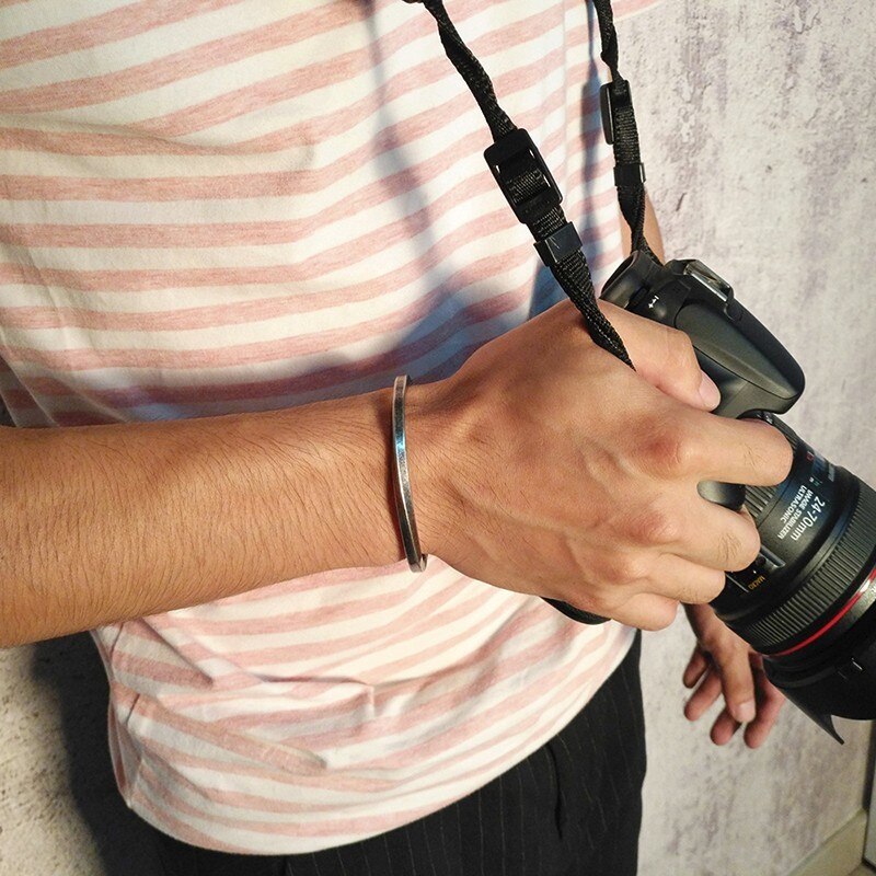 ZORCVENS Punk stal nierdzewna Vintage bransoletka dla kobiet mężczyzn Mobius skręcona bransoletka mankietowa Unisex Casual Pulseira panowie biżuteria