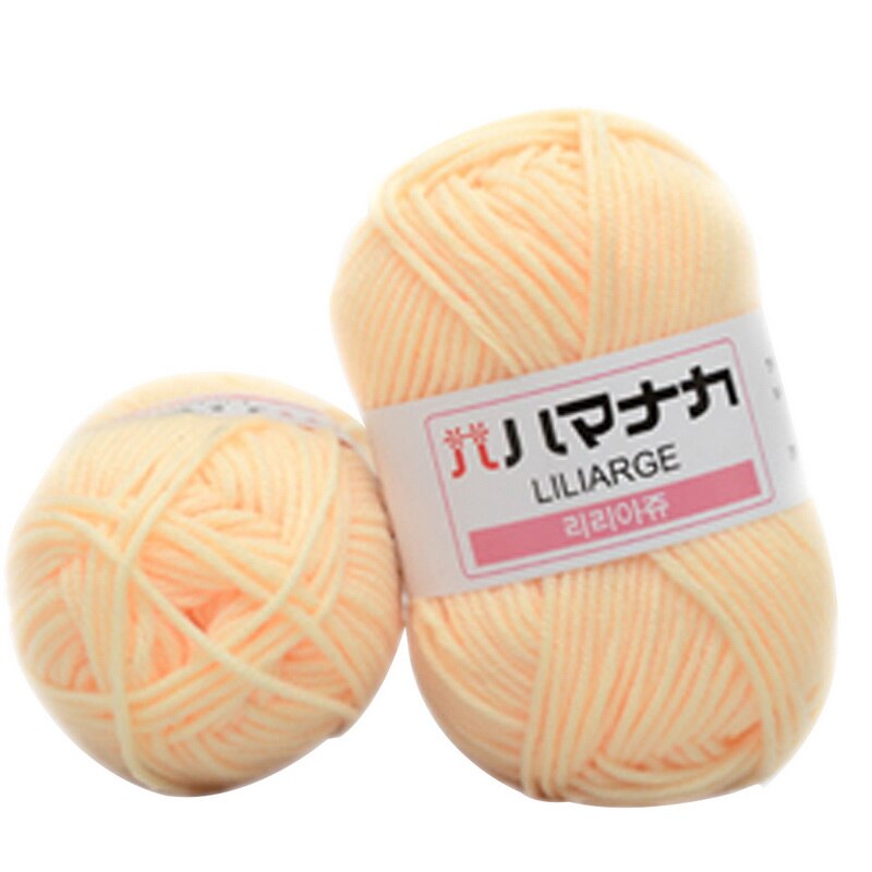 27Colors Warm DIY Milk Cotton Wool Baby Kids Wool For Knitting Children Hand Knitted Soft Knit Blanket Crochet Yarn: B-7
