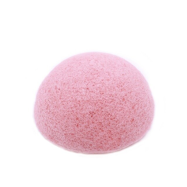 100%  helt naturliga konjac kosmetiska puff ansiktssvamp ansiktsrengöring tvätt ansiktsvård ansiktspuder sminkverktyg: 02