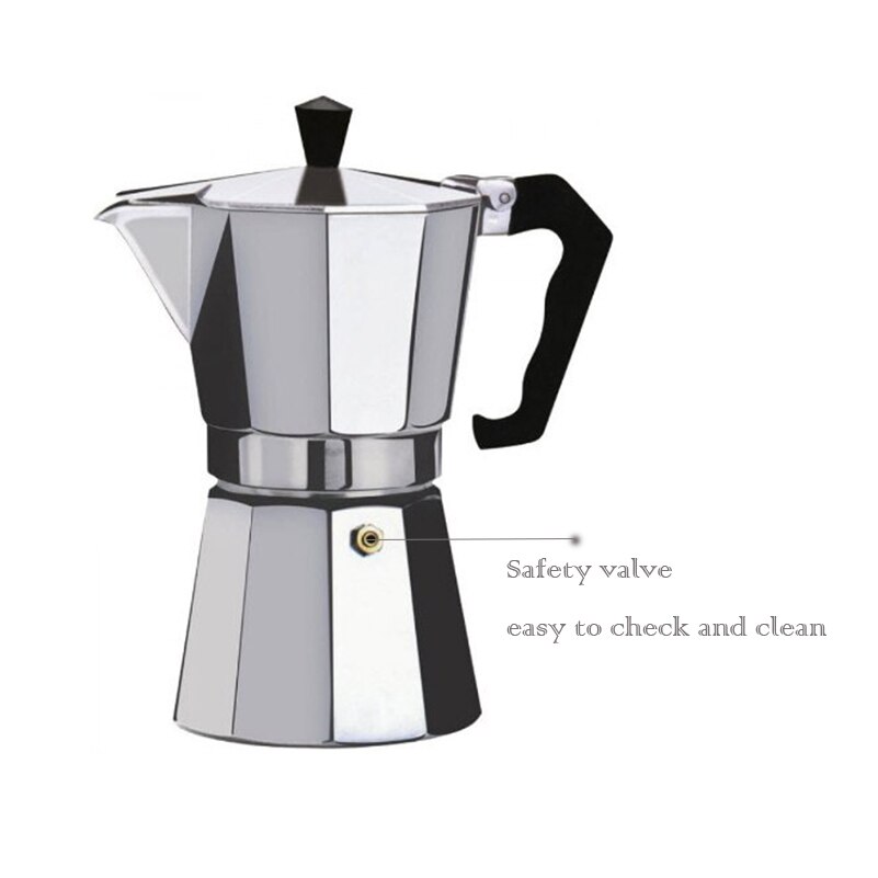 Coffee Maker Italian Moka Espresso Coffee Maker Machine Aluminum Stove Top percolator Mocha Espresso Percolator Pot Coffee Maker