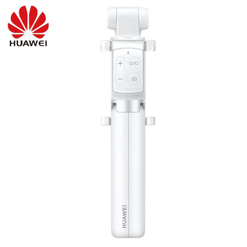 Huawei  af15/cf15 pro bluetooth selfie stick stativ bærbar trådløs fjernbetjening zoomkontrol håndholdt monopod til ios android telefon: Huawei  cf15 pro hvid
