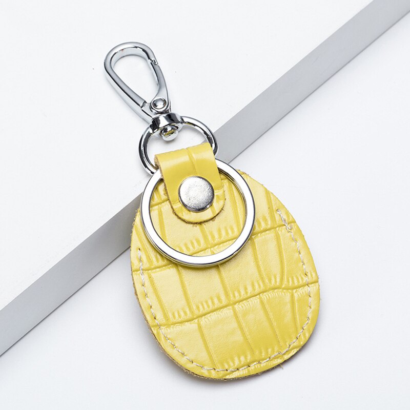 PU Leather Card Cover For Starline Alarm Tag Intercom Key Access Entrance Card Set Car Key Holder Guard Card Protecter: yellow water drop