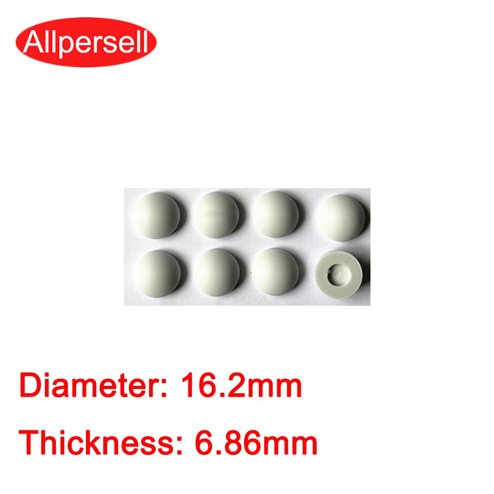 Laptop rubber feet for Dell MSI Lenovo ASUS HP Acer Samsung light gray round feet Foot pad 16.2mm