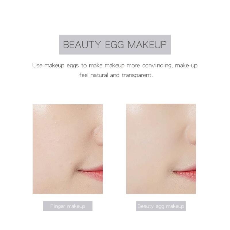 10 pièces Mini éponge maquillage bouffée utilisation humide et sèche Non-latex en forme de larme Isolation crème fondation beauté oeuf maquillage outils