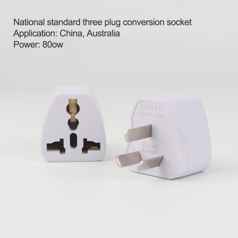 Adaptador de tomada universal adaptador de viagem internacional conversor de tomada elétrica eua uk au para plug ue eua: Verde